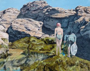 L’aventure culinaire ou le théâtre paréidolique<br />L’aventure culinaire
ou le théâtre paréidolique
2019 Huile sur toile, 114 x 146 cm. Collection particulière