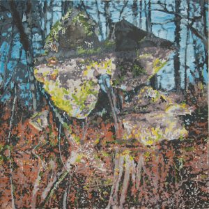 Starflotte One Prospect<br />2018, 50 x 50 cm, huile sur toile, *prix au format : 308€
<span style="color: #ff0000;"># prix spécial : 150€</span> 