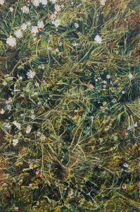 La sieste<br />La sieste, 2020, 150 x 100 cm, huile sur toile
