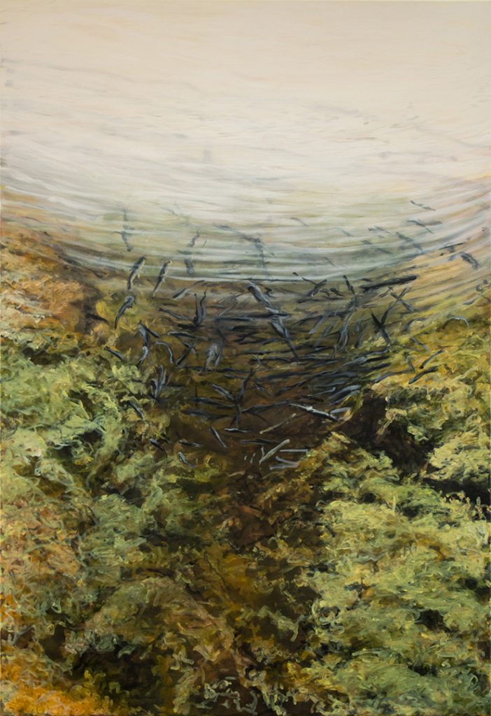 xavier-de-maisonneuve-©-atmospherique-le-bruit-du-silence-2020-Serinity-130-x-90-cm-huile-sur-toile