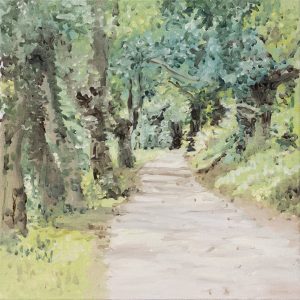 CANOPEE<br />2022, 38 x 46 cm, huile sur toile
sur le motif, collection particulière
