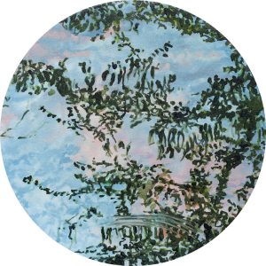 Début de Soirée<br />Début de Soirée 

2023, 40 cm de diamètre, huile sur toile. Collection particulière