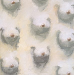 Papier peint<br />2002, Huile sur toile, 59,5 x 59,5 cm
Collection particulière