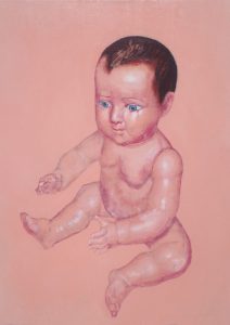 Crise fordienne du petit collin<br />2001, 100 x 73 cm, Laque glycérophtalique sur toile
Collection particulière