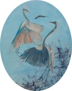 Le premier qui rira !<br />50 x 40 cm, 2024, huile sur toile
Collection particulière