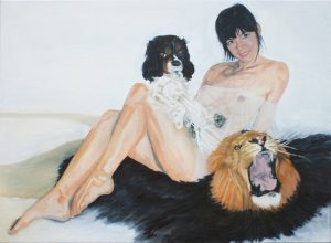 Every body wants a home !<br />2006, 73 x 100 cm,  huile sur toile
Collection particulière