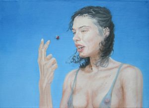 The Oldest Story in the book<br />2008, 53 x 73 cm,  huile sur toile
Collection particulière