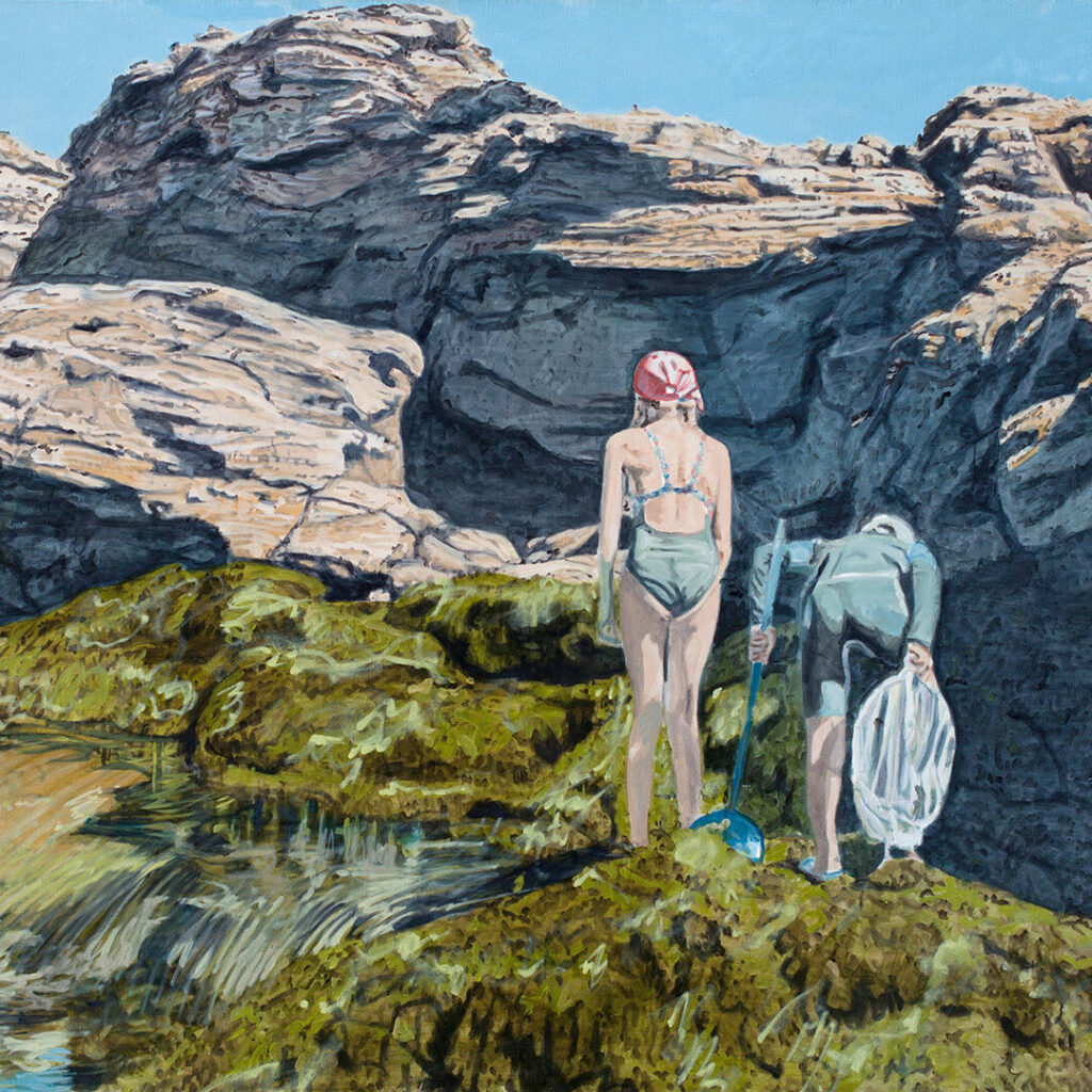 xavier-de-maisonneuve-©-atmospherique-Reflexions-des-Rochers-2019-L-aventure-culinaire-ou-le-theatre-pareidolique-114-x-146-cm-huile-sur-toile