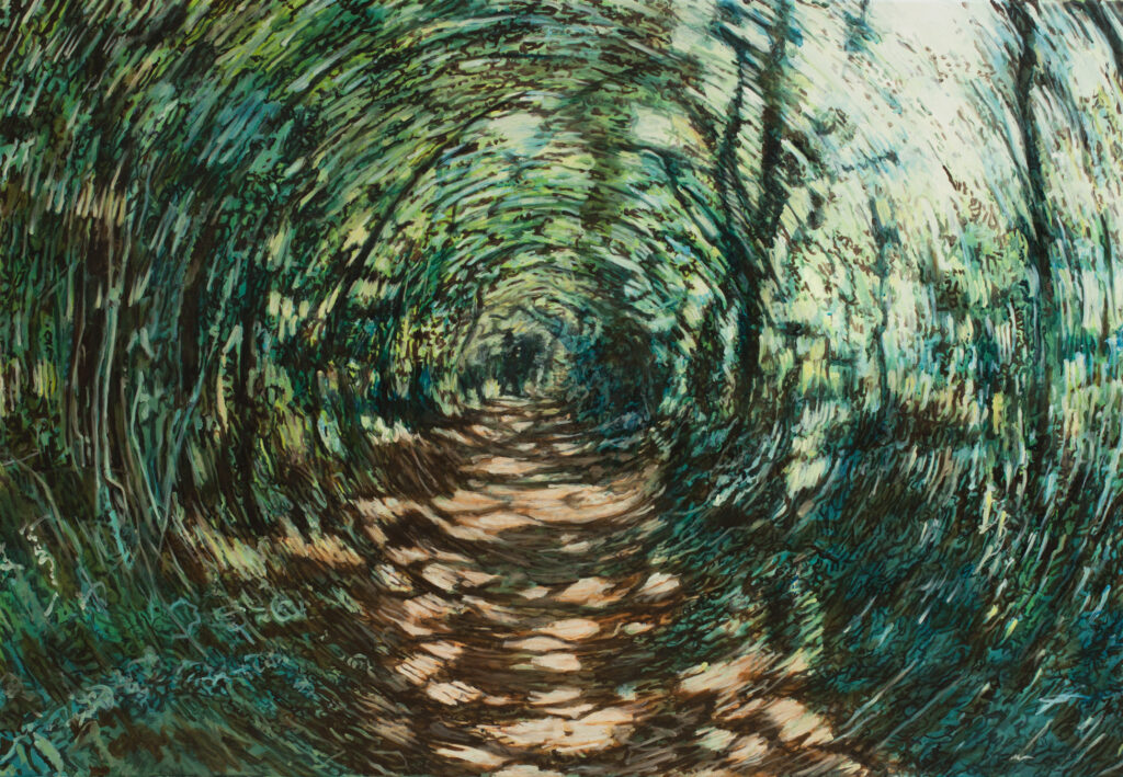 Le Sacre de la vie 130 x 90 cm, huile sur toile 2025