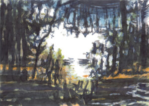 Le bélier<br />2026, * Watercolor : papier arches 640 grs, 56 x 76 cm, format réel : 46,4 x 66,4 cm 