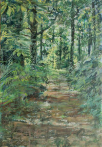 La reviviscence<br />2026, 130 x 90 cm, huile sur toile