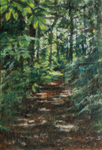 Le supplicié<br />Le supplicié, 2026, 22 x 15 cm, huile sur bois